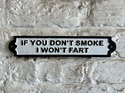 If you dont smoke sign